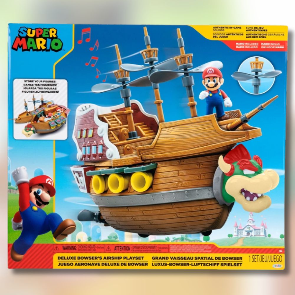 Win A Super Mario Bowser's Airship Deluxe