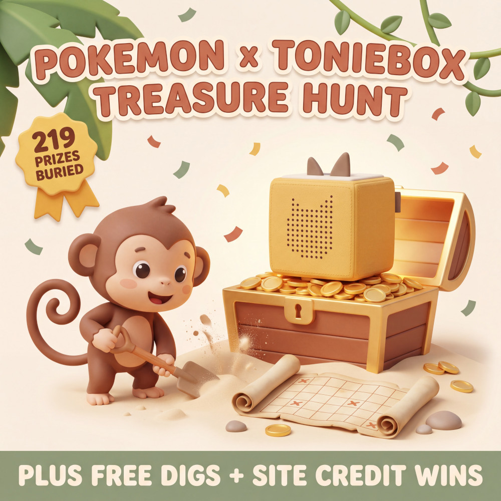 Pokemon x Toniebox Treasure Hunt