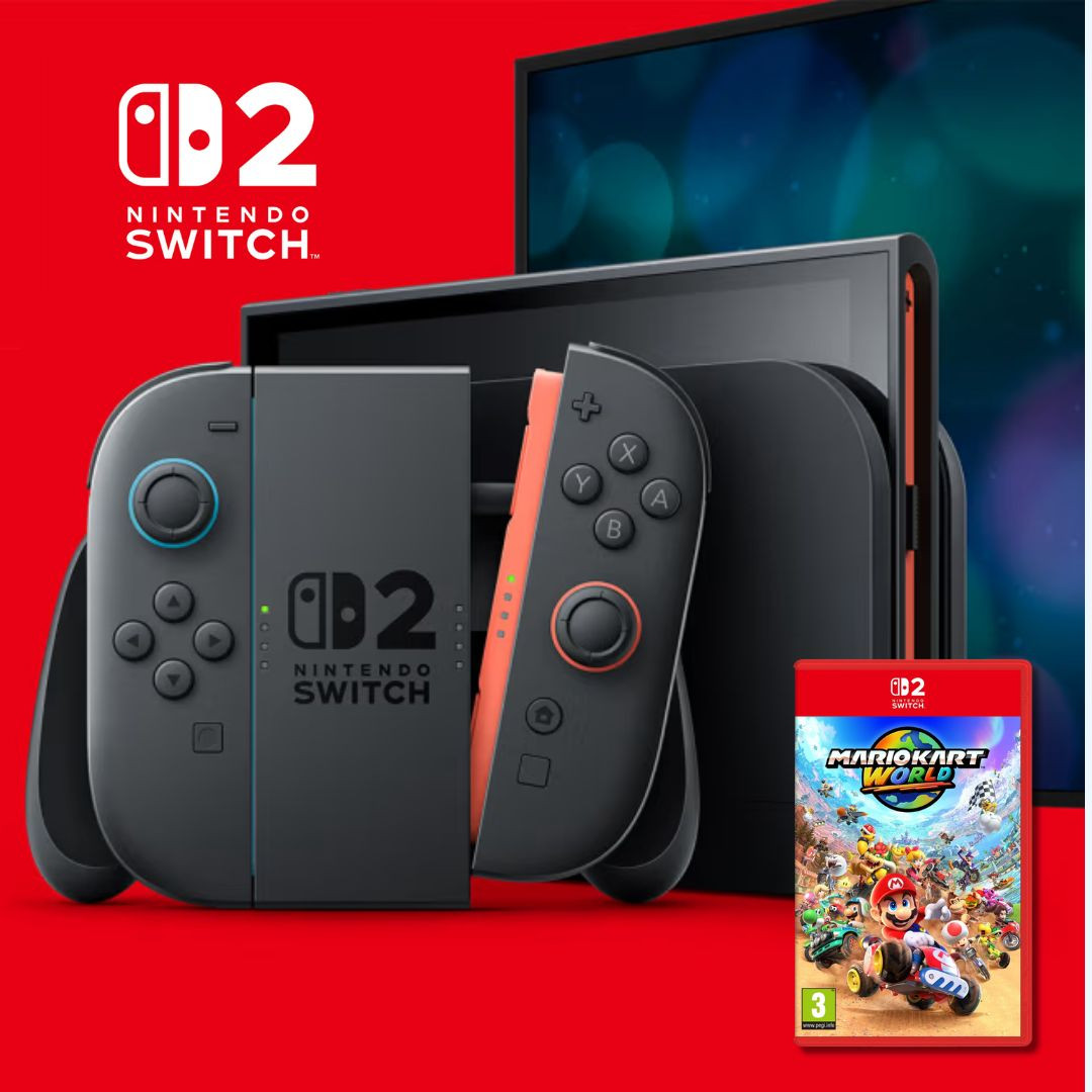 Win A Nintendo Switch 2 with Mario Kart World