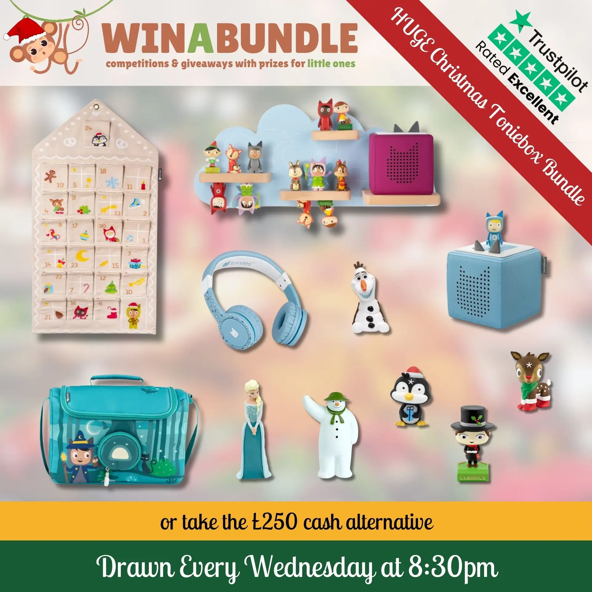 WIn a Huge Christmas Toniebox Bundle