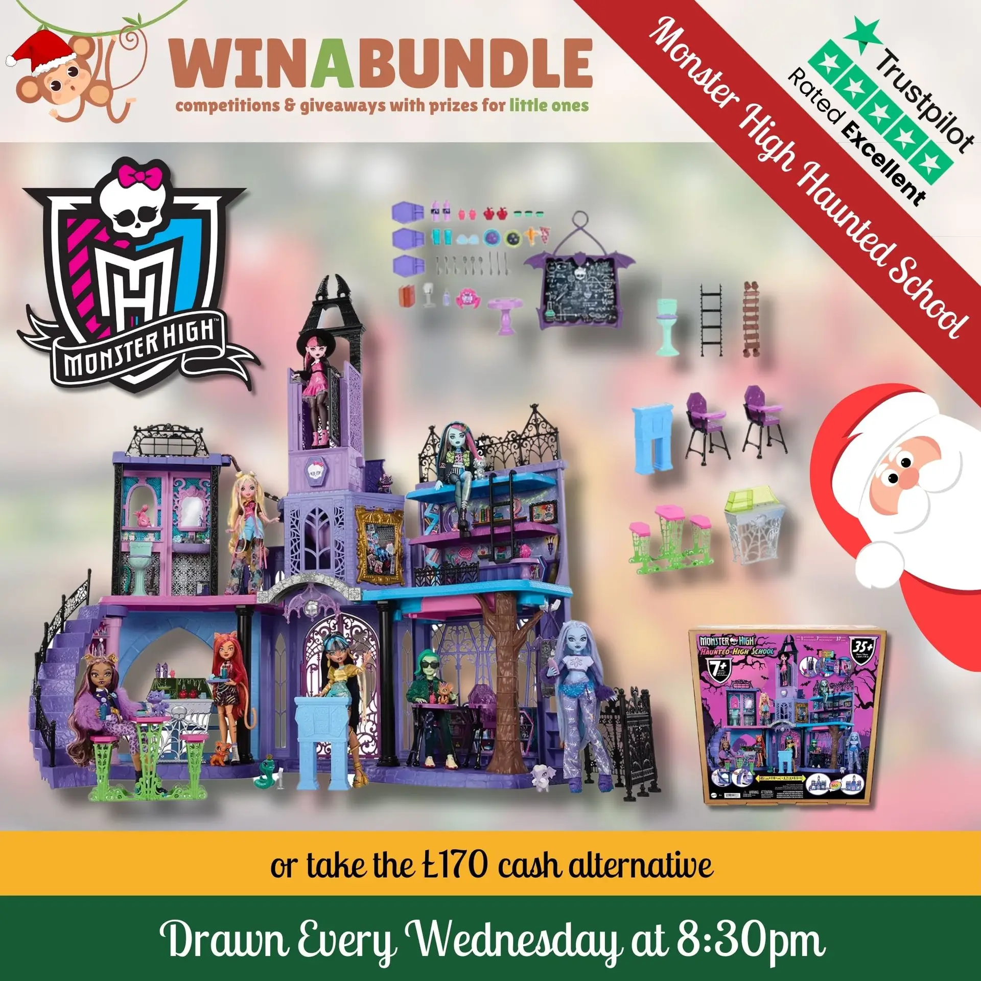 Win A Monster High Haunted High School